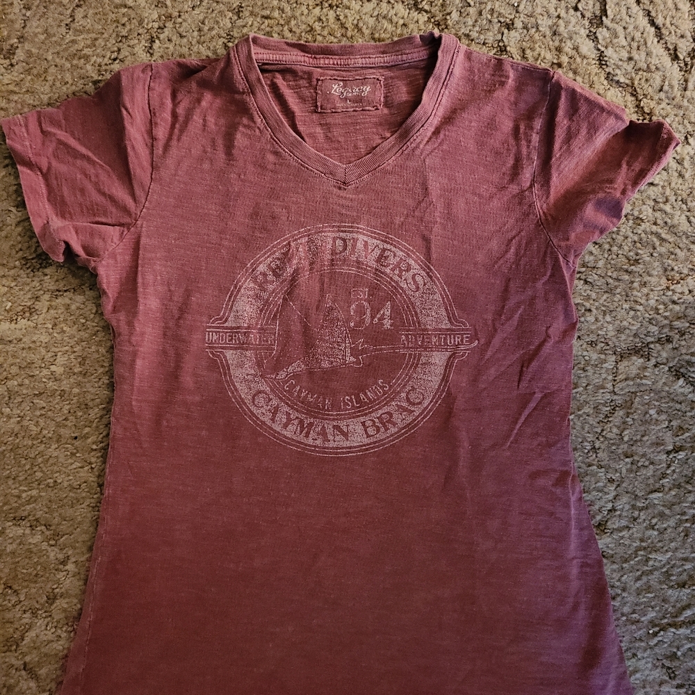 Red divers shirt